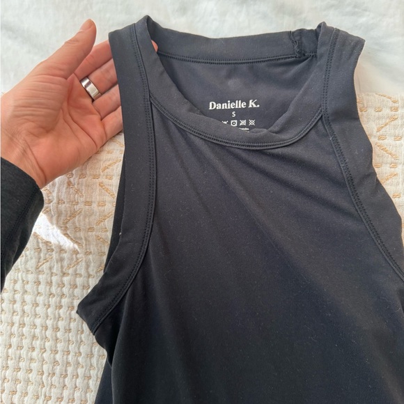 Danielle K Studios black tank top - Picture 3 of 4